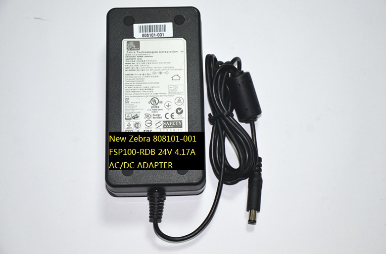 100% Brand New 808101-001 FSP100-RDB Zebra 24V 4.17A AC/DC ADAPTER POWER SUPPLY